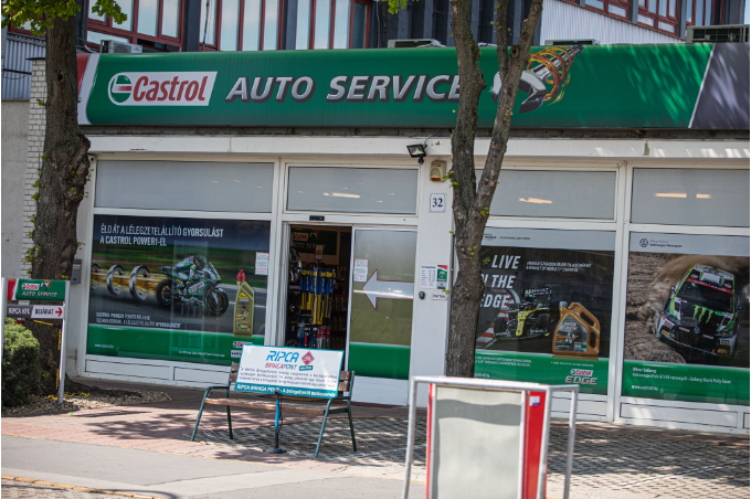 Castrol Mintabolt és Castrol Autószerviz